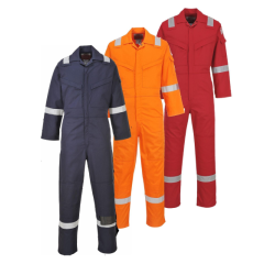 Portwest FF50 Aberdeen Flame Retardant Coverall - Bizflame Plus