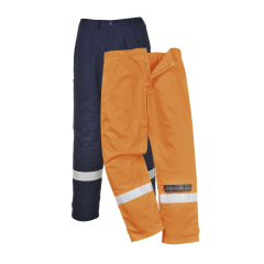 Portwest FR26 Bizflame Plus Trousers - Flame Resistant (Orange or Navy)