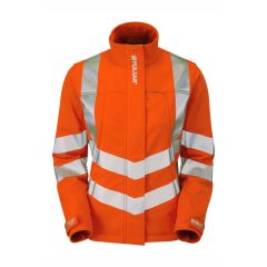 Pulsar PR707 Ladies Soft Shell Jacket - Rail Spec (Hi Vis Orange)