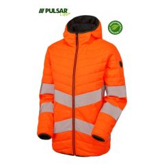 PULSAR LIFE GRS Men&#039;s Reversible Puffer Jacket LFE913-ORG - Rail Spec (Hi-Vis Orange)