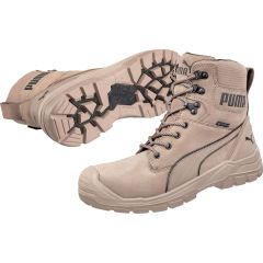 Puma Conquest High S3 HRO SRC Safety Boots (Stone)