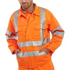 B Seen Railspec GO/RT Jacket (Orange)
