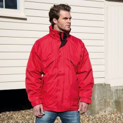 Result 3-in-1 Zip and Clip Fleece Lined Jacket RE68A