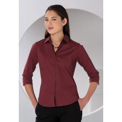 Russell 946F Ladies' 3/4 Sleeve Easy Care Fitted Shirt