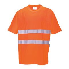Portwest S172 Hi-Vis Cotton Comfort T-shirt - Rail Spec 
