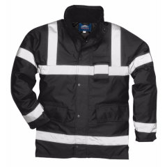 Portwest S433 Iona Lite Jacket - Waterproof, Quilt Lined (Black)