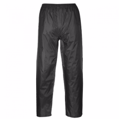 Portwest S441 Classic Adult Rain Trousers (Black)