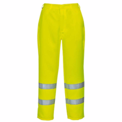 Portwest S480 Hi-Vis Traffic Trousers - Waterproof (Yellow)