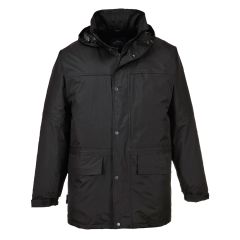 Portwest S523 Oban Fleece Lined Jacket - Waterproof (Black)