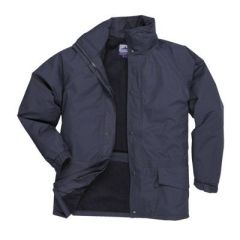 Portwest S530 Arbroath Breathable Fleece Lined Jacket - Waterproof, Warm (Navy)