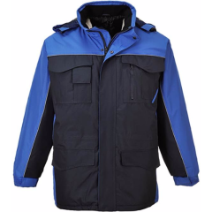 Portwest S562 RS Parka - Waterproof, Quilt Lined (Navy/Royal)