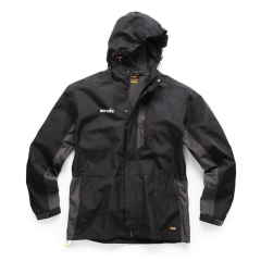 Scruffs Worker Waterproof Jacket (Black / Graphite)