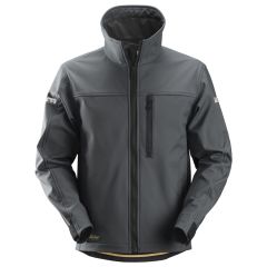 Snickers 1200 AllroundWork Softshell Jacket (Steel Grey / Black)