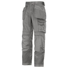 Snickers 3212 DuraTwill Craftsmen Holster Pocket Trousers (Grey)