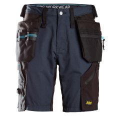 Snickers 6110 LiteWork 37.5 Work Shorts with Holster Pockets (Navy / Black)