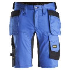 Snickers 6141 AllroundWork Stretch Shorts Holster Pockets (True Blue/Black)