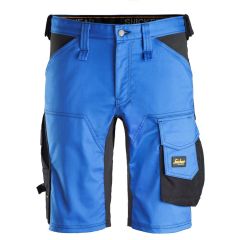 Snickers 6143 AllroundWork Stretch Work Shorts (True Blue / Black)