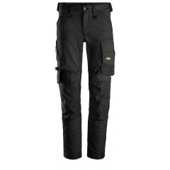 Snickers 6341 AllroundWork Stretch Work Trousers without Holster Pockets (Black/Black)