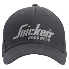 Snickers 9041 Logo Cap (Steel Grey)