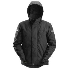 Snickers 1102 AllroundWork, Waterproof 37.5 Insulated Jacket (Black/Black)
