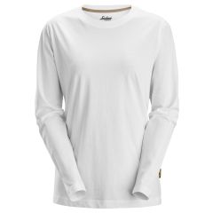 Snickers 2497 Women's Long-Sleeve T-Shirt (White)