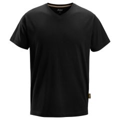 Snickers 2512 V-Neck T-Shirt (Black)