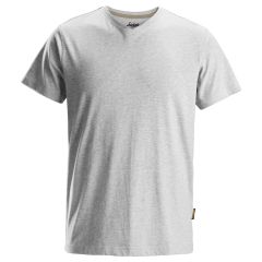 Snickers 2512 V-Neck T-Shirt (Grey melange)