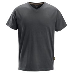 Snickers 2512 V-Neck T-Shirt (Steel Grey)