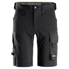 Snickers 6173 AllroundWork 4-way Stretch Shorts (Black)