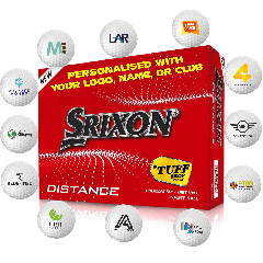 Srixon premium distance- Personalised (minimum 48)