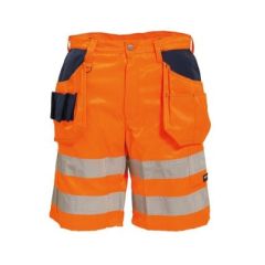 Tranemo 4482 CE-ME Shorts (High Vis Orange/Navy)