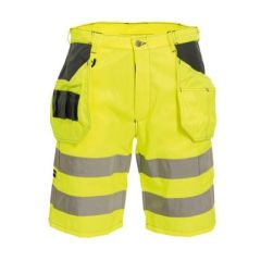 Tranemo 4482 CE-ME Shorts (High Vis Yellow/Navy)