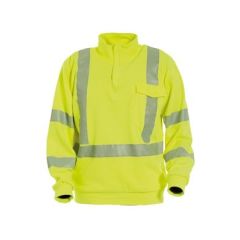 Tranemo 5070 Flame Retardant Sweatshirt (High Vis Yellow)