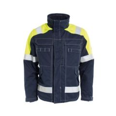 Tranemo 5700 Cantex 57 Winter Jacket (Navy/High Vis Yellow)