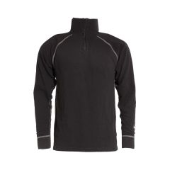 Tranemo 6979 Turtleneck Long Sleeve T-Shirt Base Layer (Black)