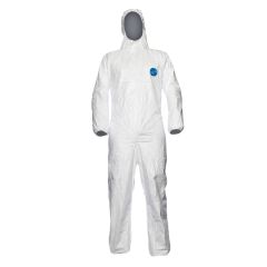 Tyvek® 500 Xpert White Disposable Coverall ( Large )