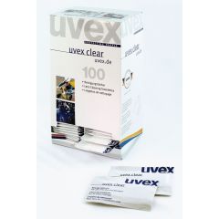 Uvex Lens Cleaning Towelettes (Box of 100)