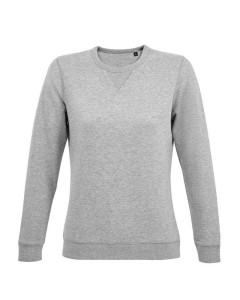 SOL'S 03104 Ladies Sully Sweatshirt (Light Grey) - Medium - SALE