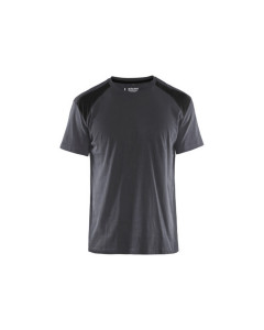 Blaklader 3379 T-Shirt (Mid Grey/Black) - XL - SALE