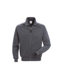 Fristads Sweatshirt Jacket - 7608 SM - Dark Grey - 2XL - Sale