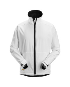 Snickers 1205 AllroundWork Windproof Soft Shell Jacket (White)