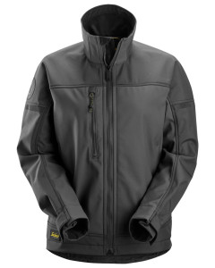 Snickers 1276 AllroundWork Women's Softshell Stretch Jacket (Steel Grey)