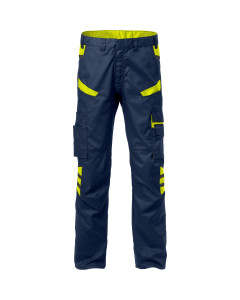 Fristads Trousers 2552 STFP (Navy/High Vis Yellow)