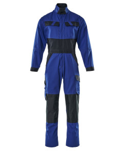 MASCOT 15719 Wallan Light Boilersuit With Kneepad Pockets - Royal/Dark Navy