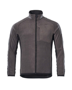 MASCOT 16003 Hannover Unique Fleece Jacket - Dark Anthracite/Black