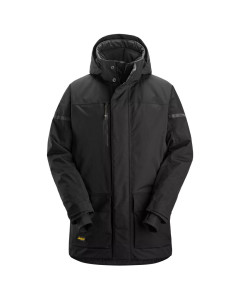 Snickers 1801 AllroundWork Waterproof Insulated Parka (Black/Black)