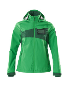 MASCOT 18011 Accelerate Outer Shell Jacket - Womens - Grass Green/Green
