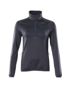 MASCOT 18053 Accelerate Fleece Jumper With Half Zip - Womens - Dark Navy