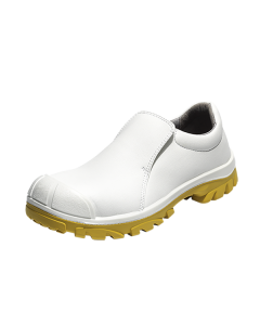 EMMA Vera Easy Wipe Safety Shoes - S2, SRC - White/Yellow Outsole