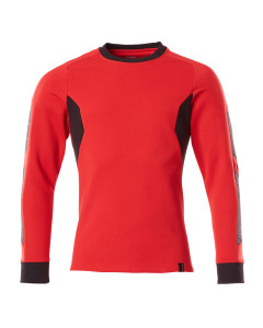MASCOT 18384 Accelerate Sweatshirt - Mens - Traffic Red/Black